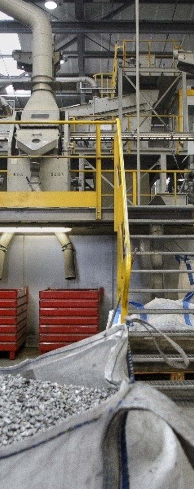 Recycling-Prozess bei Immark - von der Warenannahme zum Rohstoff